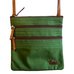 Dooney & Bourke Nylon North South Triple Zip Crossbody Bag